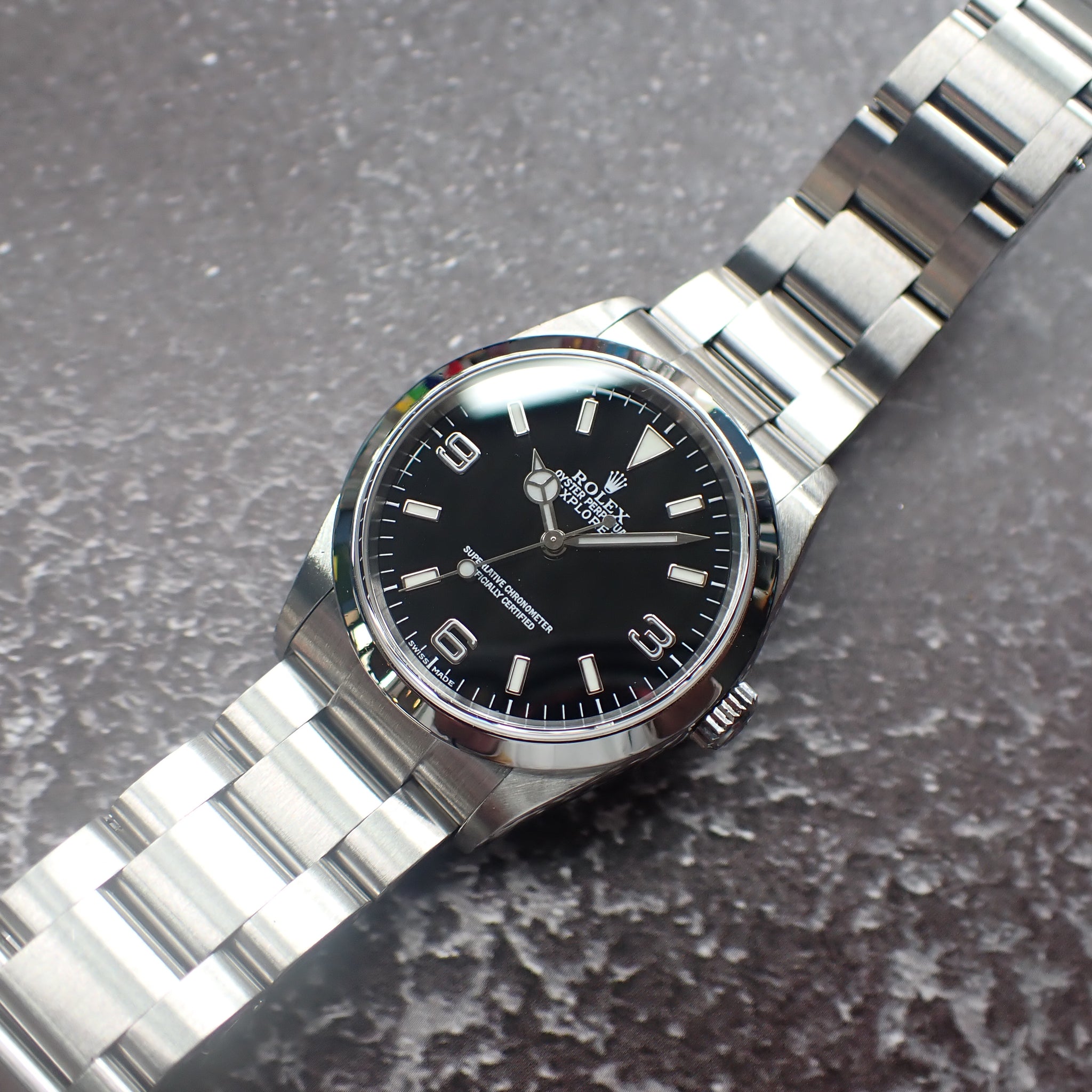 Rolex ロレックス エクスプローラーⅠ Ref.114270 02年製 自動巻