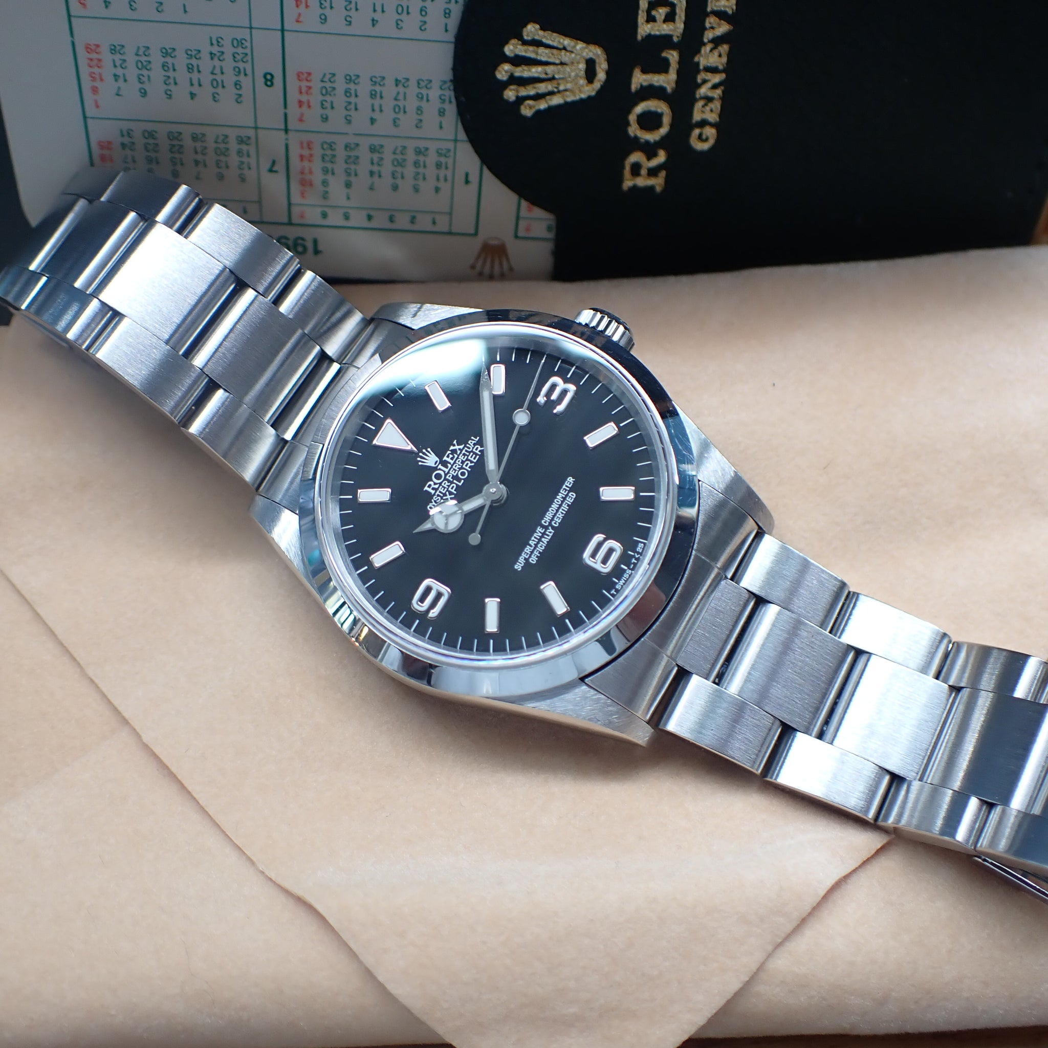 Rolex ロレックス エクスプローラーⅠ Ref.14270 トリチウム 97年製 