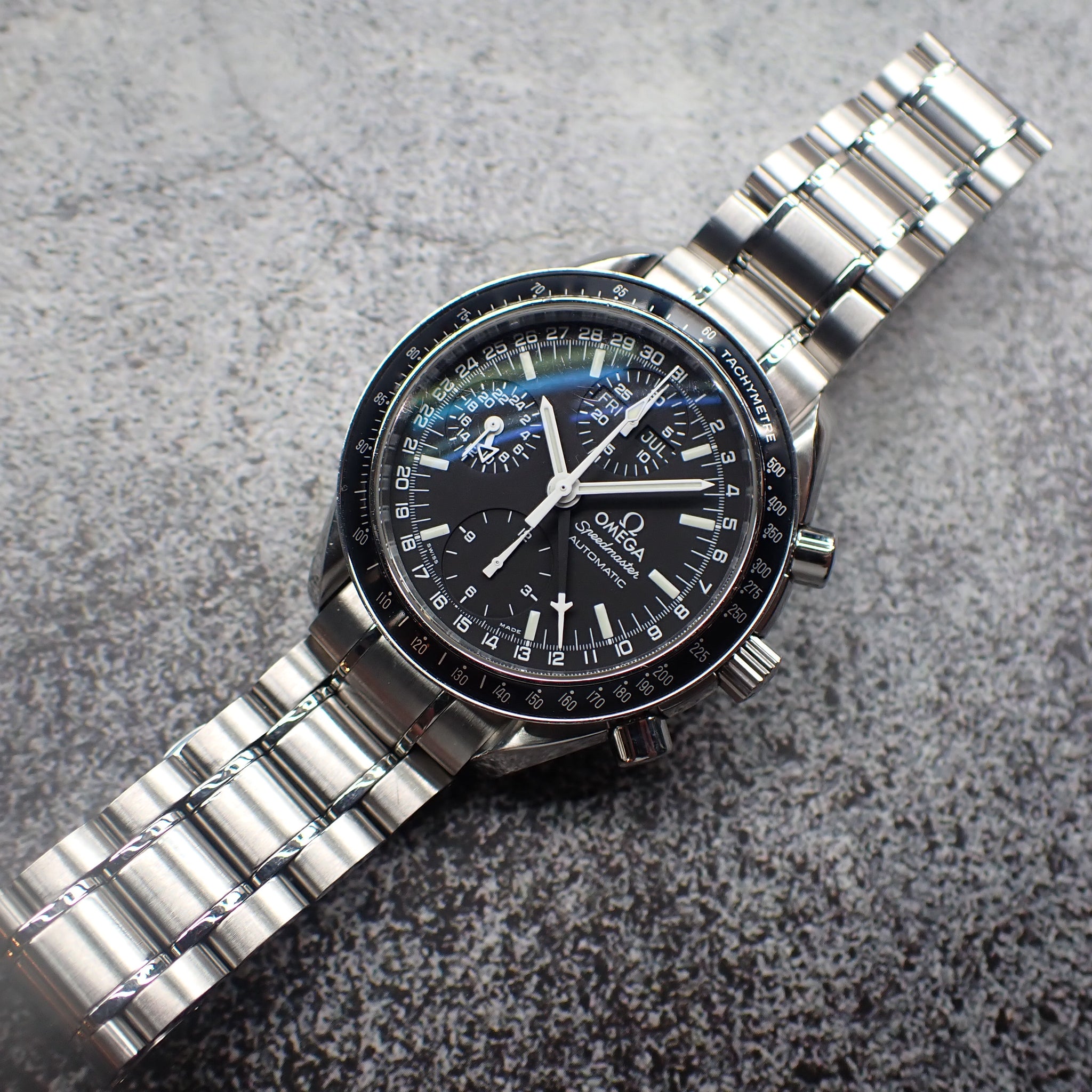 OMEGA Speedmaster 自動巻き 腕時計　トリプルカレンダー OMEGA オメガ スピードマスター マーク40 トリプルカレンダー クロノ