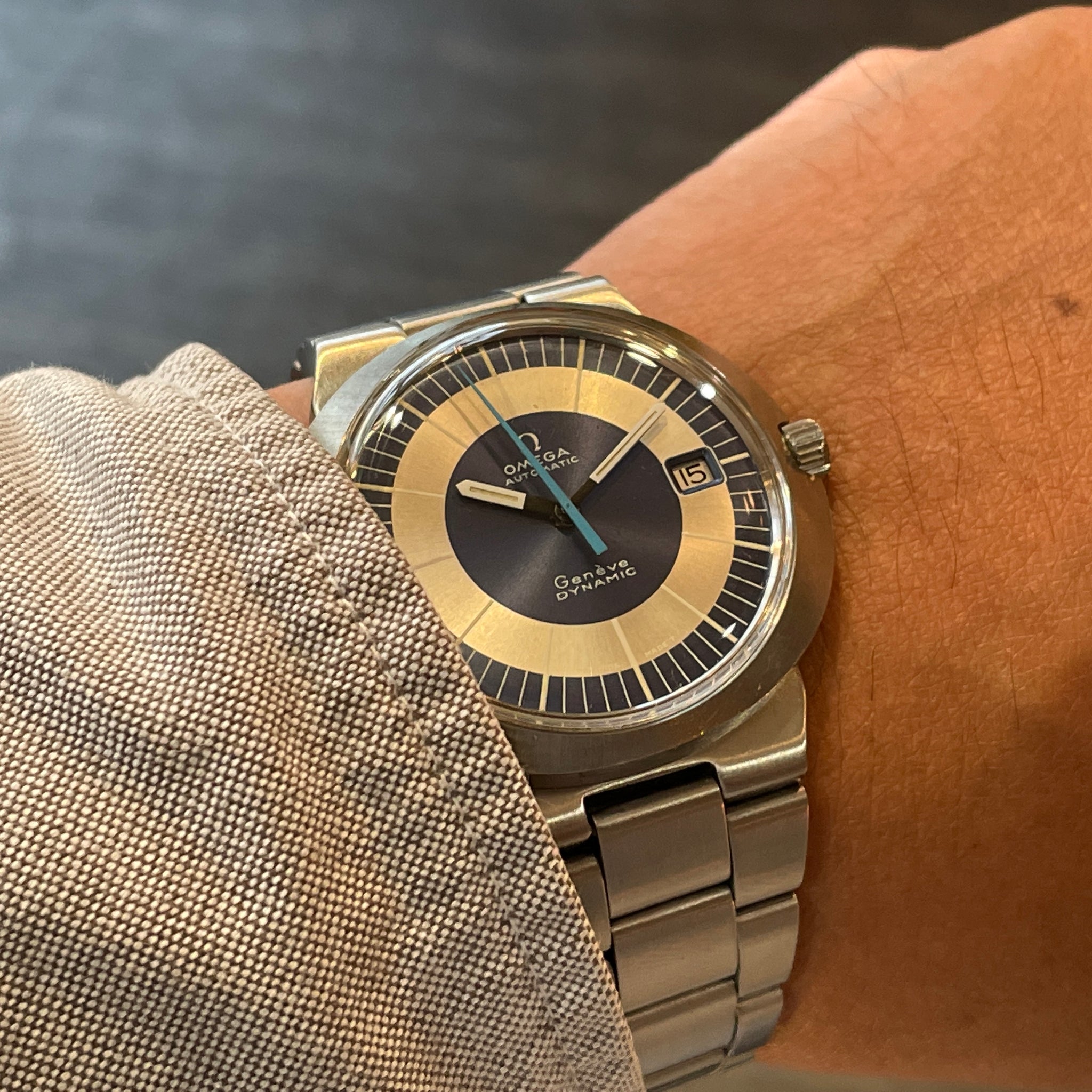 OMEGA オメガ ダイナミック 70年製 自動巻 – matsunotokeiten