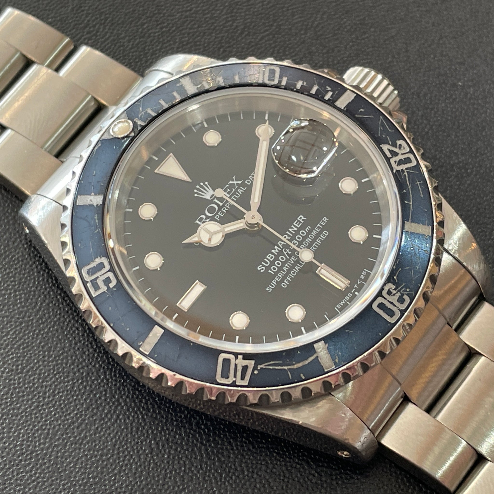Rolex ロレックス サブマリーナ Ref.16610 96年製 自動巻 退色べセル