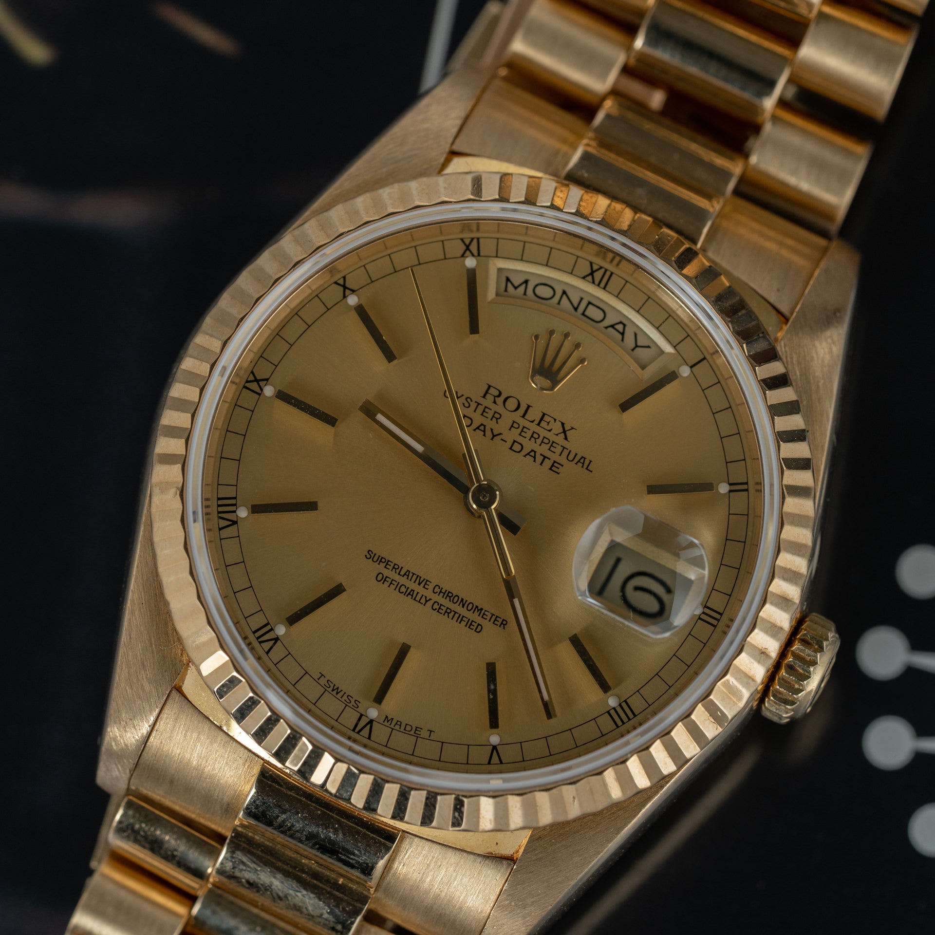 Rolex ロレックス Ref.18238 デイデイト 18K 金無垢  1980s